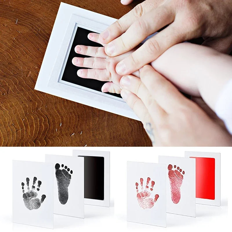 Baby Handprint & Footprint Keepsake Kit – No-Mess Ink